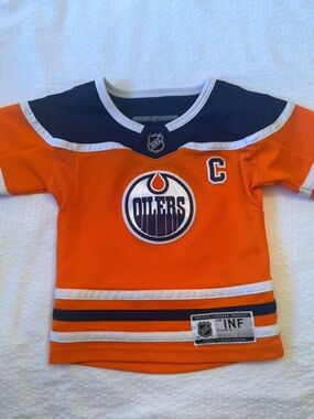 Edmonton Oilers Youth Orange Hockey Jersey - Kids' McDavid jersey